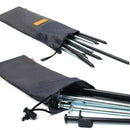 Tent Peg Nails Stake Storage Bag Camping Tent Peg Nail Organizer Outdoor 2x BKI
