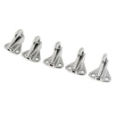 5PCS Stainless Steel Coat Hook Hang Ring Boat Hardware Accessory 35x32x25mm