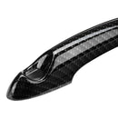 2Pcs Carbon Fiber Car Door Handle Cover Car Styling Exterior for BMW MINI C