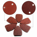 72 Pcs 140mm Mouse Detail Sander Sandpaper Sander Pads Sanding Sheets Assor