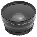 52MM Wide Angle Lens 0.45x Macro Fisheye For Nikon DSLR D3200 D3100 D5200 D5100