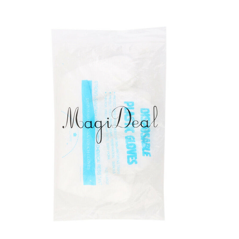100 Pieces Disposable Gloves, One - Off Food Prep Gloves Can Be Used for Kitchen