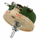 50W 10 Ohm Ceramic Potentiometer Variable Taper Pot Resistor Rheostat R8S6