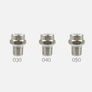2 x NPT1/8 inch High Pressure Washer Spray Fan Nozzle Tip 25 Degree Stainless