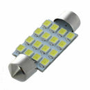 10pcs 39mm SMD 16-LED Festoon Dome Light Bulb White DE3423 6411 C5W