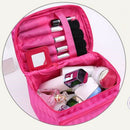 Pink Shape Big Capacity Women Cosmetic Bag Cosmetics Organizer Travel Neces
