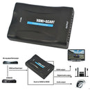 HDMI to SCART Composite Video Converter Audio Adapter with USB Cable for SK I3P5