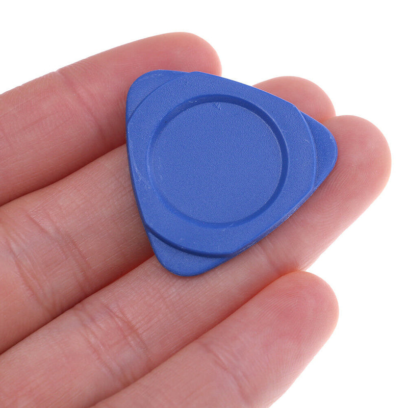 10Pcs Plastic guitar picks triangle mobile phone repair tools kit pry M&E