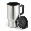 Car auto Stainless Steel 12V Car Auto Adapter HEATED Travel MUG Thermos Hea E2Q4