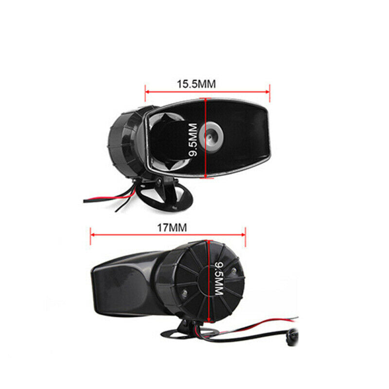 12V 60W Universal Car Security Warning Alarm Police Fire Siren/Horn Speak BNA