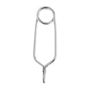 2x Sturdy Stainless Steel Fly Tying Hackle Pliers for Fishing Enthusiast