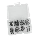 70x Sea Pole Fishing Casting Rod Guides Parts Line Rings DIY Rod Repair Kits