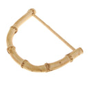 12.5cm Bamboo Handbag Handle Holder Replacement for DIY Bag Purse Handbag Making