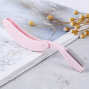 1Pcs Foldable Eyelash Comb Mascara Separator Lash Curl Metal Eyebrow Brush To Gw