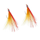 2pcs Clousers Deep Minnow - Streamer Fly Fishing Flies Saltwater Freshwater