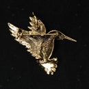 Pretty Bird Brooch Pins Costume Jewelry Women Colorful Lapel Pins Banquet