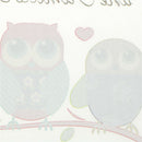 family owl heat transfer iron on patches thermal transfer patch for clothes M&O