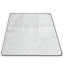 2pcs Aluminum Foil Sleeping Mattress Mat Pad for Outdoor Camping Picnic