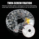 USB Rechargeable Balance Car Flower Drum Lamp Led Night Wheel Spokes Light