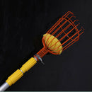 Deep Basket Farm Fruit Picker Stainless Steel Garden Tool Catcher With Cushion