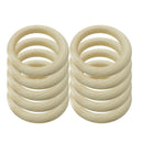 DIY Baby Wooden Teething Rings Necklace Bracelet DIY Crafts 35mm 20pcs