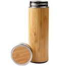 Creative Bamboo Cup Stainless Steel Insulated Water Bottle Coffee Insulatio