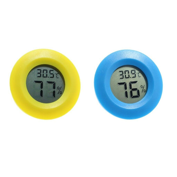 Set Of 2 Portable Reptile Thermometer Humidity