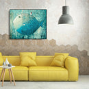 Painting By Numbers Kit DIY Fish Hand Painted Canvas Oil Art Picture Gift A