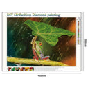 5D DIY Diamond Painting Frog Cross Stitch Embroidery Craft Kits Needlework