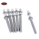 36 Pieces 60mm Drum Tension Rods With Washers / Drum Screws / Tension Screws