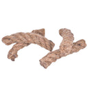 4Pcs Outdoor Survival Camping Fire Lighter Waxed Ropes Waxed Hemp Twine Cord