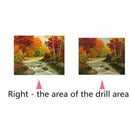 5D Diy Diamond Painting Cross Stitch Diamond Embroidery Landscape Autumn Fo J4B1