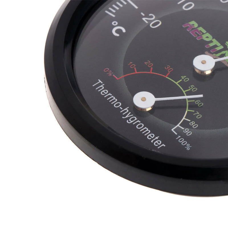 Tortoise Reptile Vivarium Terrarium Thermometer Thermo-hygrometer Humidity Gauge
