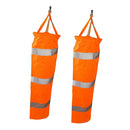 2pcs 40" Aviation Windsock Airport Patio Lawn Wind Bag w/ Reflective Grommet