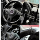 Car Styling DIY Car Steering Wheel Cover With Needles  Thread Artificial