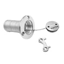 Marine Boat Deck Water Fill/Filler with Key Cap 1-1/2 Inch, 316 Stainless Steel