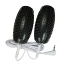 2X Muscle Relax Hand Grenade Electrode For Electrical Tens Acupuncture Massage Z