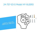 For KOHLER CH18-CH25 with KEIHIN Carbs 24-757-03-S Carb Repair Rebuild Kits K1B