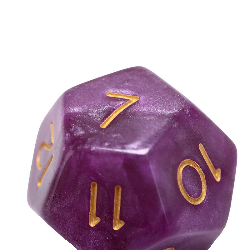 3pcs dice astrological creative dice set multi-faceted acrylic dice for fun ME