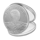 4pc 2019 Moon Landing Commemorative Challenge Coin Art Collectibles 40mm