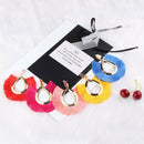 Earrings Hanging Fringe Bohemia Earrings With Tassels Large Earrings For Wo A9P1