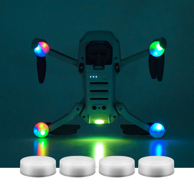 4pcs RGB LED Night Flying Signal Lamp Navigation Light for DJI Mavic Spark