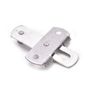 Stainless Steel Home Safety Gate Door Bolt Latch Slide Lock Hardware+Screw ME