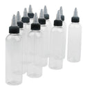 10 Pcs 120ml Plastic Empty Liquid Solvent Bottles With Twist Top Caps Leak Proof