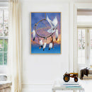 Pigeon 5D DIY Full Round Drill Diamond Painting Rhinestone Art Cross Stitch