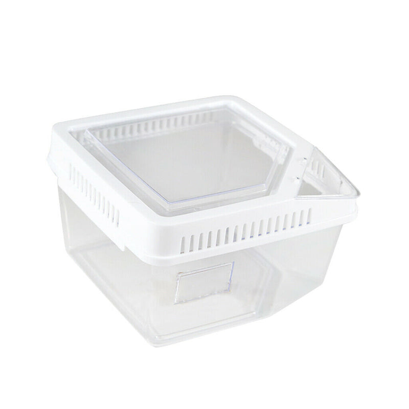 Aquarium Reptile Hatchery Breeding Box Turtle Lizard Spider Terrarium White