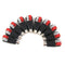 10x Speaker Wire Cable to Audio Female RCA Connector Adapter Plug