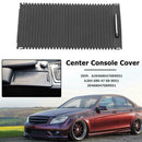 Center Console Cover Slide Roller Blind A20468047089051 Black for C Class W204 S