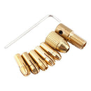0.5-3mm Small Electric Copper Drill Bit Collet Micro Board Wood Twist Chu ZDZ