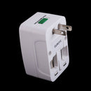 US to EU Europe and New Universal Power Adaptor Travel Plug Converter